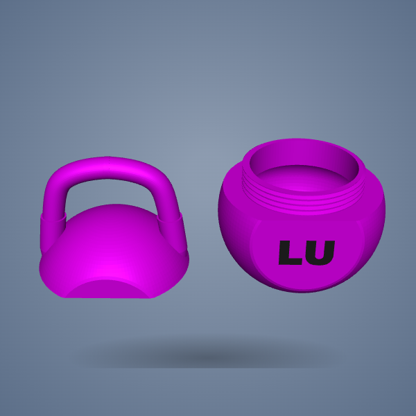 Kettlebell Porta suplemento